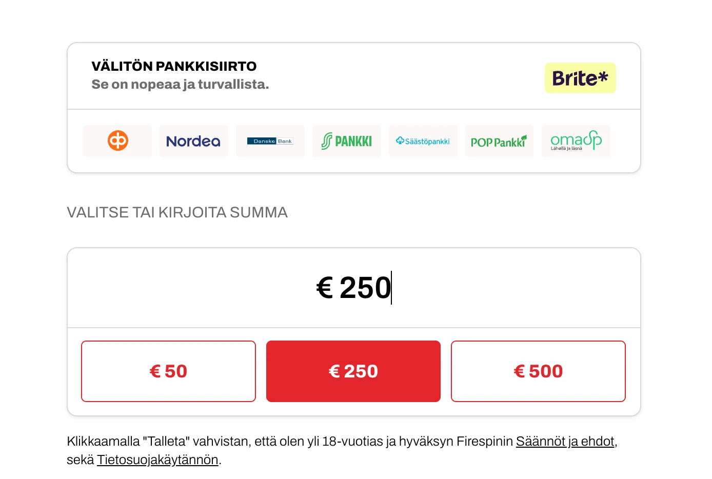 Fire Spin registration